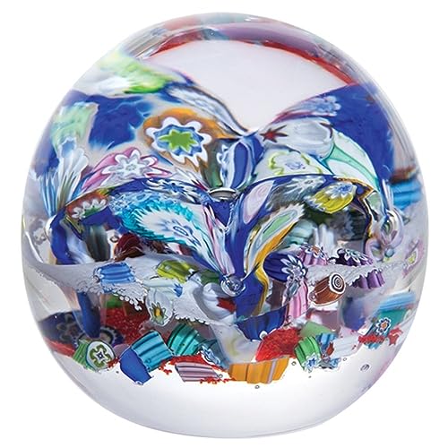 Caithness Glass U17046 Millefiori-Fingal's Cave, Multi, 8 x 8 x 7.5 cm