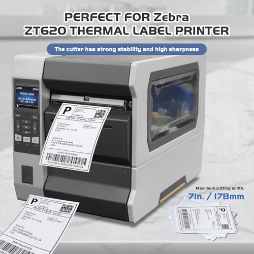P1083320-119 Kit Cutter Assembly for Zebra ZT620 Thermal Label Barcode Printer,Sensitive Efficient Cutting