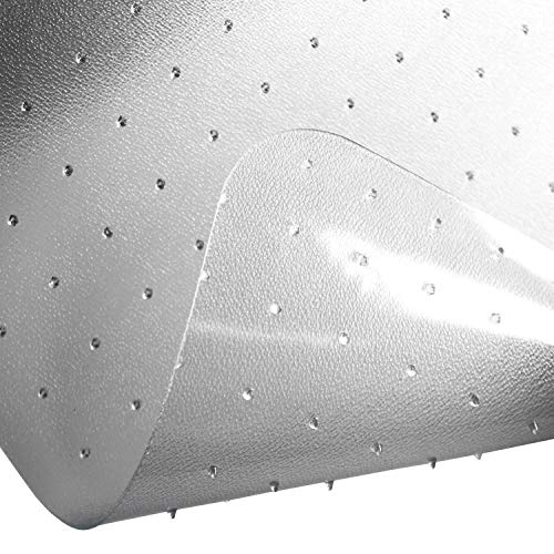 Floortex® Ultimat® Strong Polycarbonate Lipped Chair Mat for Deep Pile Carpets - 35" x 47" - Ships Flat