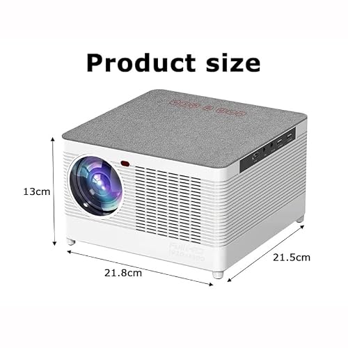 GVRMLDF 7200 Lumens Support 4k Projectors Video Beamer for Home Android 1080P 4K Audio 5G Smart Cinema Tv