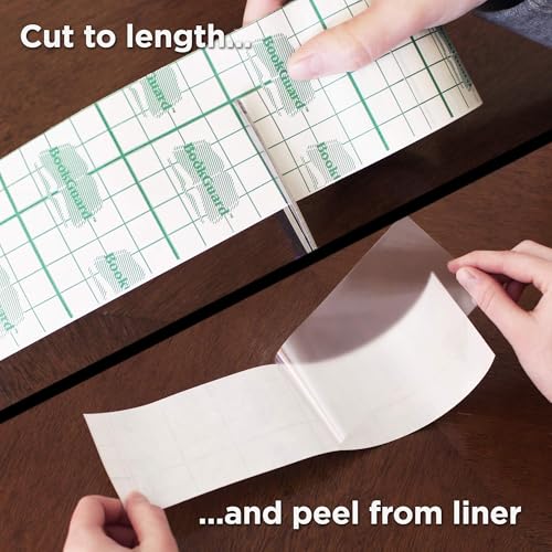 BookGuard Clear Book Repair Cloth Tape, Case of 10