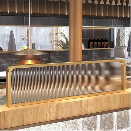 HLHHDFC Countertop Low Fence Divide,Restaurant Decorative Partitions Grille