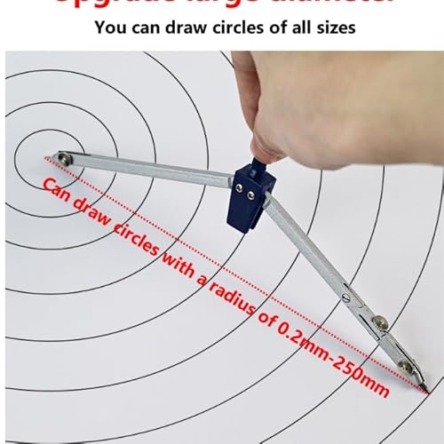 Alloy Compass Multifunctional Stationery Set