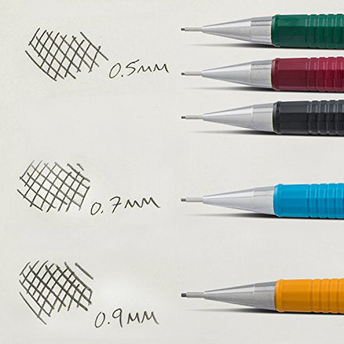 Pentel Sharp Automatic Pencil, (0.5mm), Black Barrel, Box of 12 (P205A)