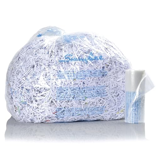 GBC Shredder Bags, For TAA Compliant Shredders, Plastic, 30-60 Gallon, 100/Pack (1145482)