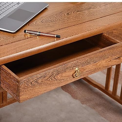 LINKIO Home Office Desks Wooden Desk Chinese Style Desk Writing Desk Calligraphy Desk Study Office Computer Desk Computer Table Desk