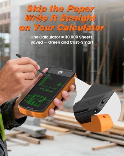 ROATEE Construction Calculator with Writing Tablet Industrial & Scientific
