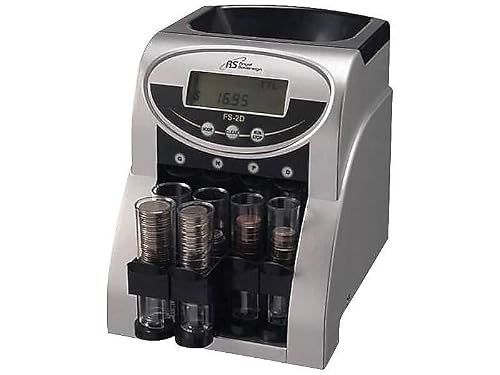 Royal Sovereign FS-2 Fast Electronic Coin Sorter, Pennies Through Quarters
