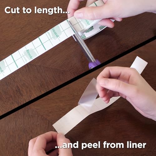 BookGuard 1 Inch Clear Archival Book Repair Tape, 10 Yard Roll, Case of 5