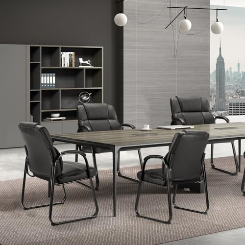 Sweetcrispy Waiting Room Chairs Set of 4, Office Guest Chairs for Reception
