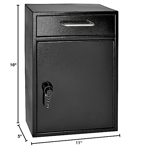 Mail Boss Key Boss 105-Key Steel Key Cabinet with Combination Lock