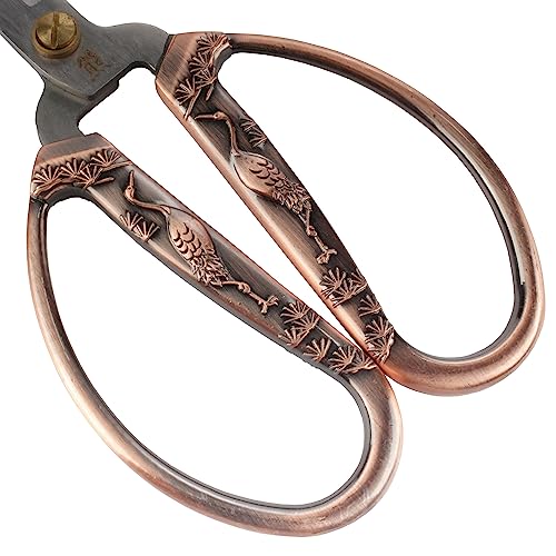 JubileeYarn Classic Chinese Small Embroidery Craft Scissors - Copper - 10 Scissors