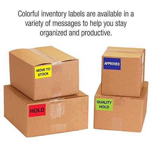 Tape Logic Aviditi Tape Logic Label, "Scrap", 2 x 3", L x W, Fluorescent Orange, Roll of 500 Stickers, for Inventory Control and Warehouse Organization