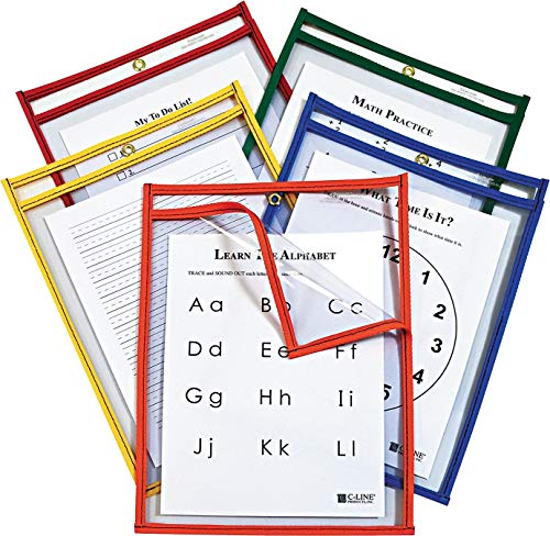 CLI42620 - Reusable Dry Erase Pockets