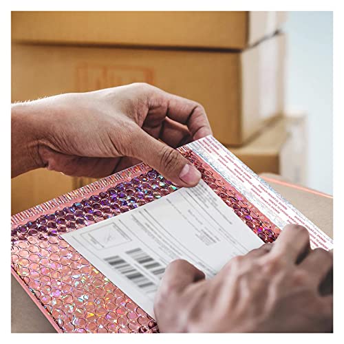 Sxzqjybb Padded envelopes,Bubble envelopes, 50 Pcs/Packaging Shipping Bubble Envelope Plastic Cushion(Pink,18 * 23cm)