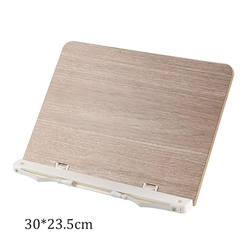 Log Book Stand ABS Reading Rack Wood Holder