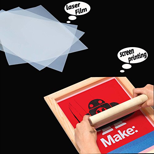 Laser Printer's Printing Transparency Film 11"x17" for Silk Screen Printing and PCB 100 sheets