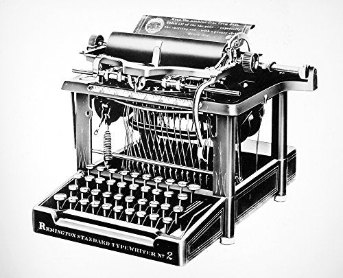 Remington Typewriter Nthe Remington Standard Typewriter No 2 1890S Poster Print by (24 x 36)