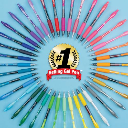 PILOT G2 Premium Gel Pens, Fine Point 0.7 mm, Assorted Colors, Tub of 36