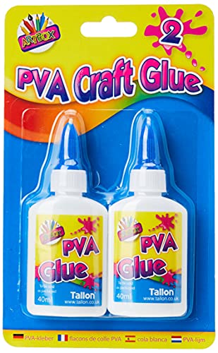 Art BOXArtbox 40ml PVA Glue Bottle (Pack of 2)