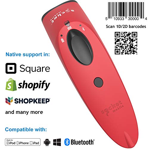 SOCKET - CX3413-1832 SocketScan S740, 2D Barcode Scanner, Red
