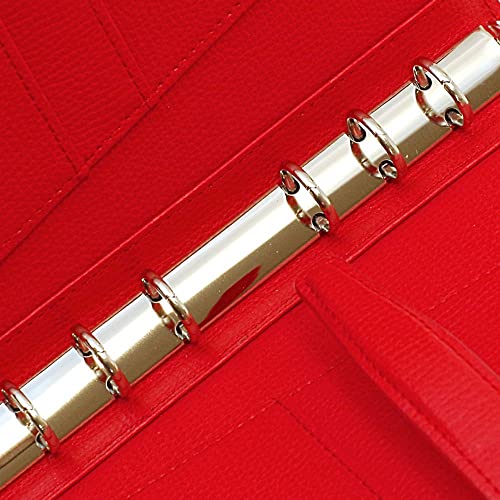 Franklin Planner Clam Cross Binder 64409 Pocket Size 15mm Red