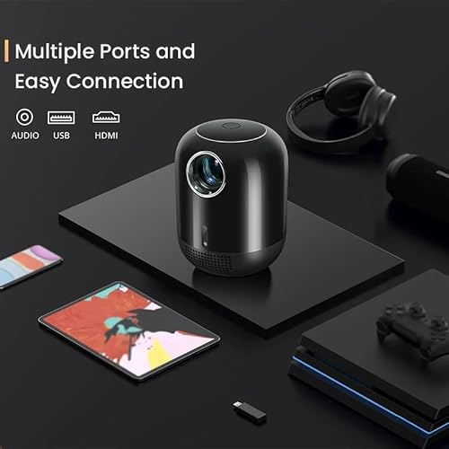 Smart Projector 200ANSI 4K 1080p Android Support 2.4G&5G Home Cinema Outdoor Portable Proyector