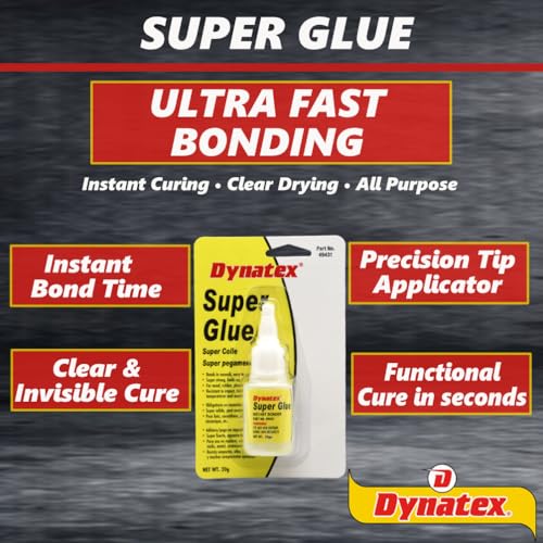 Dynatex .70 oz Super Glue Instant Adhesive (10 Pack) (143432x10)