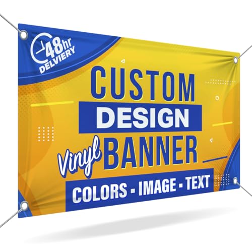 Custom Vinyl Banner by DOT4DOT (4x7)