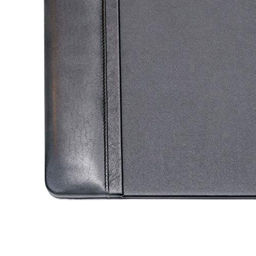 Dacasso Leather Desk Calendar pad, 34 x 20, Black (P1050)