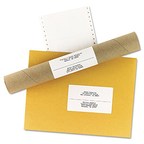AVE4076 - Averyreg Mailing Labels for Pin Fed Printers