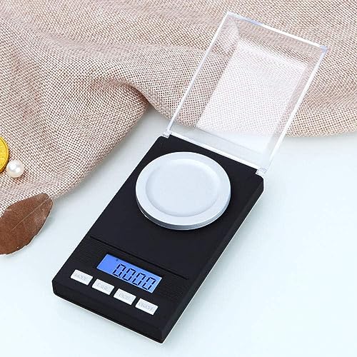 for Kitchen and Jewelry Electronic ScalePocket Jewellery ScalePrecision Jewellery ScaleDigital ScaleCarat Mini Milligram Electronic Scale (20g/0.001g)