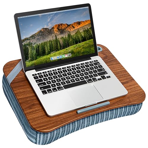 LAPGEAR Designer Lap Desk – Arrow Stripes, 2-Pack with Storage Basket