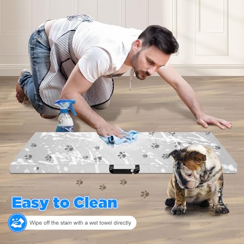 40'' x 20'' Large Livestock Vet Scale, 1100 Lbs Heavy Duty Digital Livestock Platform Scale Stainless Steel Platform Electronic Postal Shipping Scale for Vet Animal Pet Cat Dog Cattle