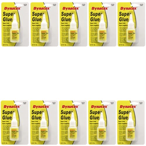 Dynatex .70 oz Super Glue Instant Adhesive (10 Pack) (143432x10)