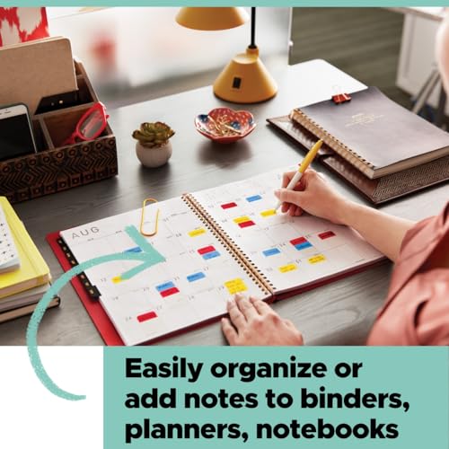 Post-it Flags, White, 1 Inch Wide, 50 per Dispenser, 1 Dispenser per Pack (680-6 (36))