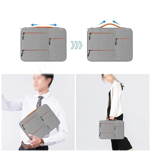Laptop Sleeve Water Resistant Notebook Case For Cover Bag Women Men Briefcase