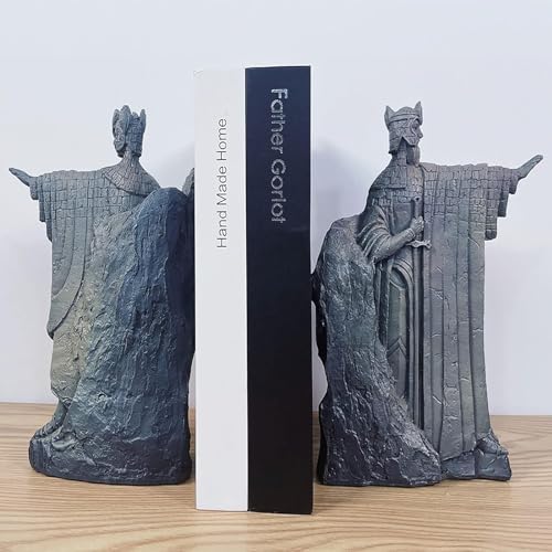 Lord of the Rings Bookends, Resin Decorated Bookshelf,9.8 Inch