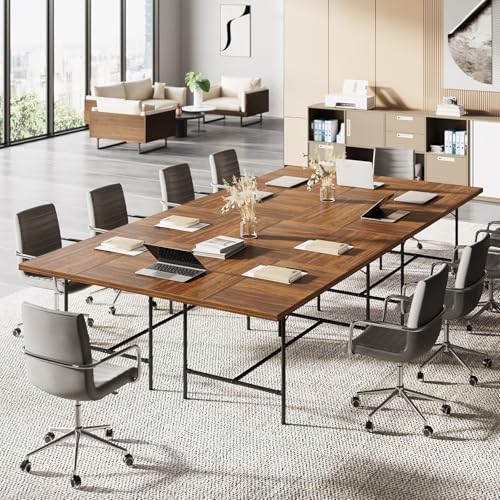 LITTLE TREE 6FT Conference Table, Rectangle 70.8" W x 35.4" D Meeting Table, Seminar Table for Office Conference Room