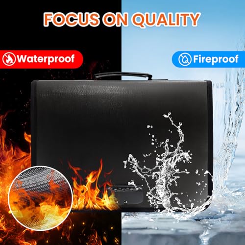 Opastry 138 Position Key Organizer with Combination Lock, Waterproof Fireproof Zippered Key Case, Key Holder Box for Rental Management Real Estate Sales Hotel Executives