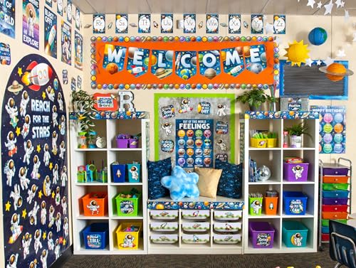 Teacher Created Resources Brights Plastic Book Bin 6-Pack (TCR2088636)
