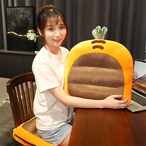 AFPSDLFJDLS Cushion and Back Office Chair Sedentary Fart Dormitory -Piece