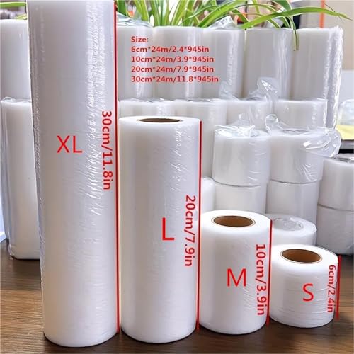 Heat Bond Iron-On Adhesive 4roll Hot Melt Double-Sided Tape Self-Adhesive Pants Paste Iron On Trousers Fabrics for DIY Sewing(Medium)