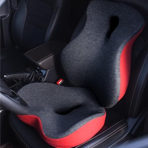 QVEZPRYX Polyester Seat Cushion the Waist Support Office Chairs for Long Periods of Sitting