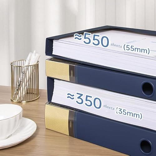 Filing Envelopes 3 Pcs Thickened File Box Large Capacity A4 Folder with Rope Buckle Information File Organizer for Office, School, Hospitals Plastic Folders(Multi-Colored)