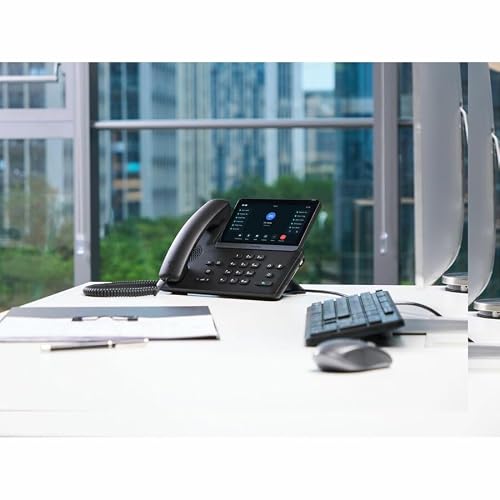 Yealink T77U IP Phone - Corded - Corded - 10 Multiple Conferencing - Wall Mountable, Stand Mountable - Classic Gray
