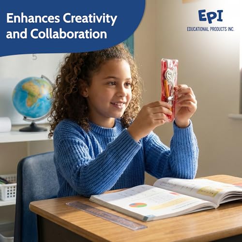 EPI Essentials Back to School Supplies for Kids 7th-12th Grade – 54 Items in Kit – High School Supply Packs – College-Ruled Bundle with Folders & Binders – Suitable for Homeschooling