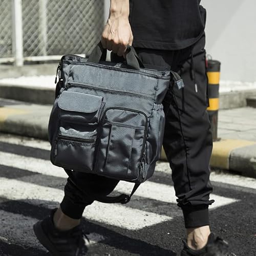 Clutch Large Business Messenger Bag Waterproof Briefcase Laptop Shoulder
