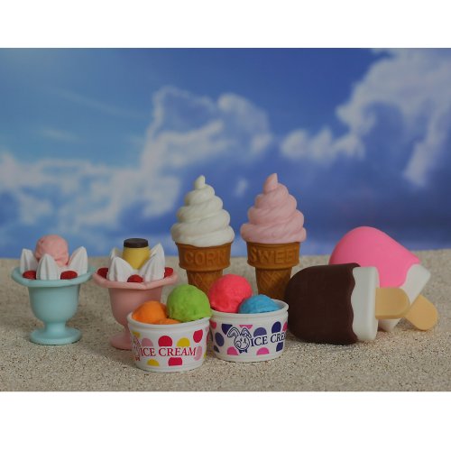 Sugata Iwako Ice Eraser, 60 Pieces SCER961068