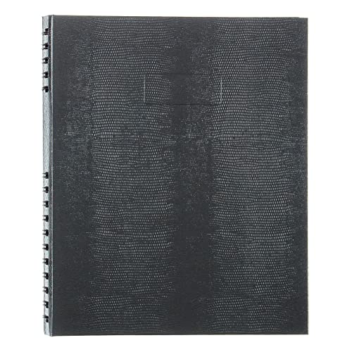Blueline NotePro™ Executive Notebook, Indexing System, Refillable, Hard Cover, 10.75" x 8.5", 300 Ruled Pages, Gray (A10300.GRY)